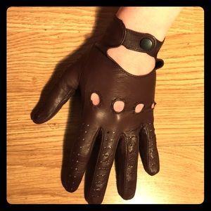 Italian leather gloves